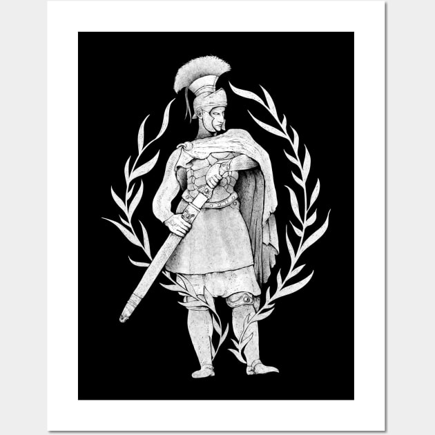 Ancient Roman Legionary Officer Wall Art by Styr Designs